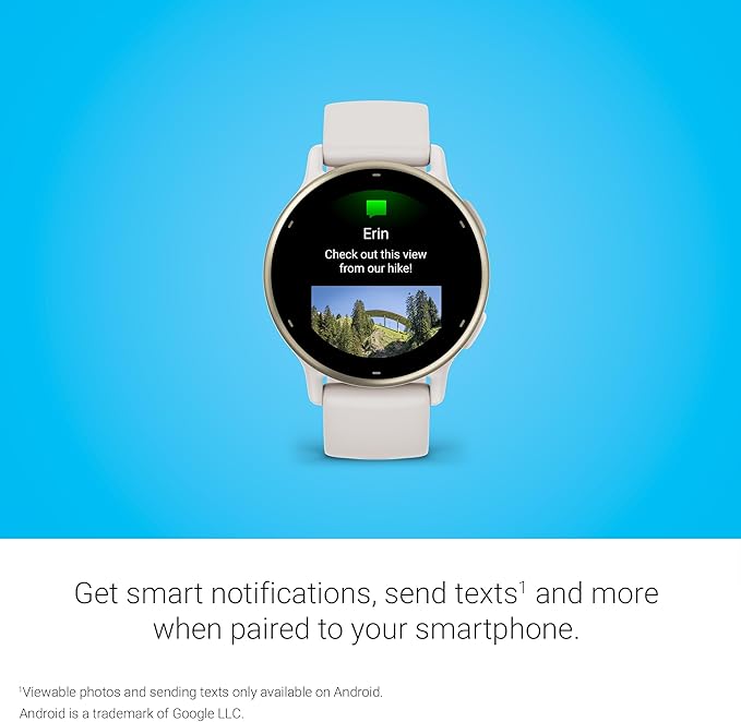 Garmin vívoactive® 5, Health & Fitness GPS Smartwatch, 42mm, Ivory