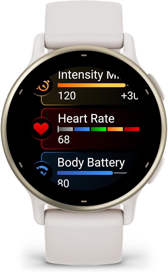 Garmin vívoactive® 5, Health & Fitness GPS Smartwatch, 42mm, Ivory