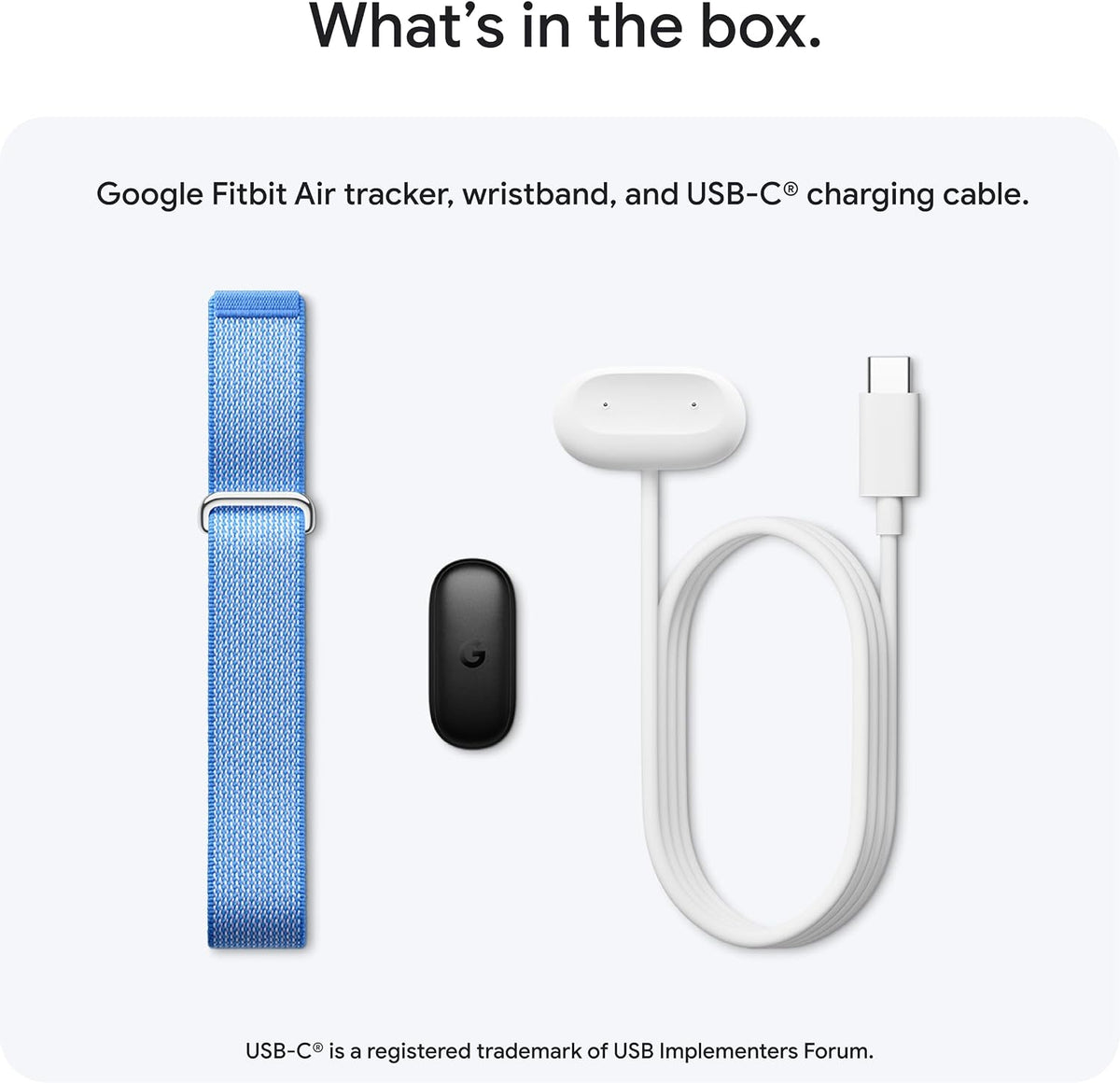 Fitbit Google Air - Screenless Activity Tracker - Lavender | Fitness, heart rate, & sleep tracking, personalized AI-powered coaching, up to 7 days’...